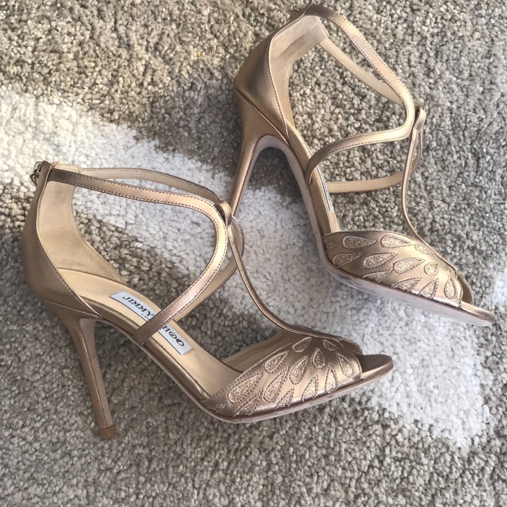 *Authentic* Jimmy Choo Strappy Heels